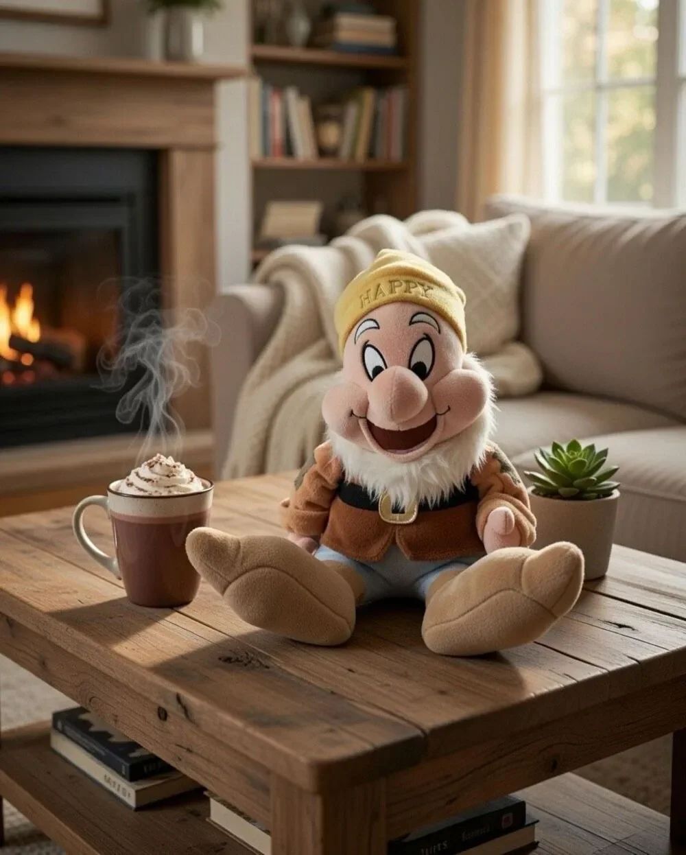 Disney Store Exclusive 'Happy' - From Snow White & The Seven Drawfs - 16”